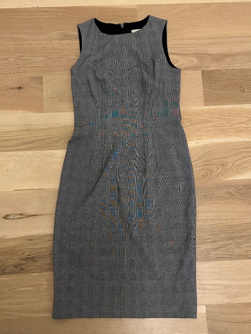 Michael Kors Plaid Dress Gray/Black Size 4